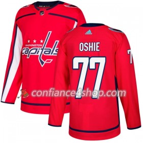 Adidas Maillot de Hockey Washington Capitals T.J. Oshie 77 2017-2018 Rouge Authentic - Homme